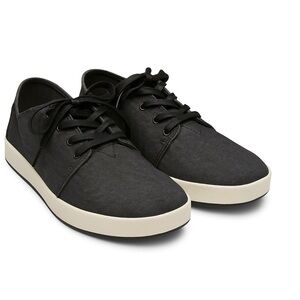 Toms Black and White Canvas Sneakers